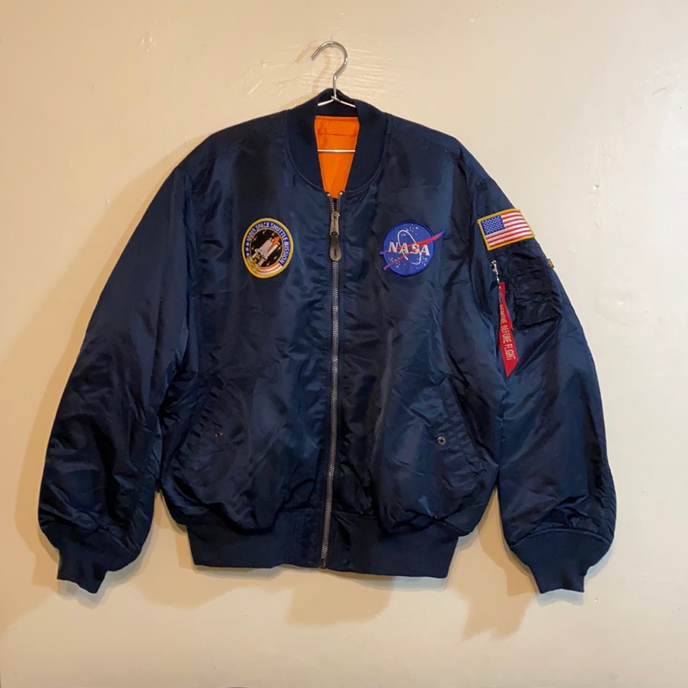 Alpha Industries x NASA MA-1 Reversible Flight Jacket